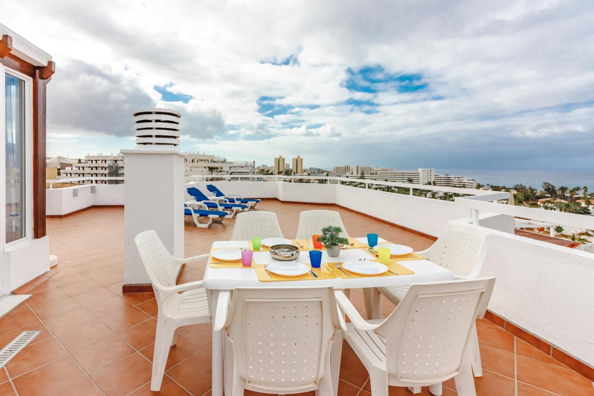 דירות Playa Feñabe Costa Adeje Amazing Ocean View Bigterrace מראה חיצוני תמונה